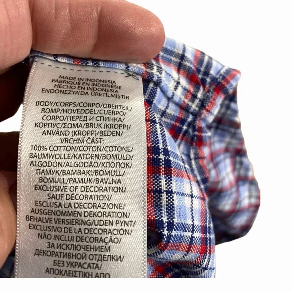 Ralph Lauren Plaid Button Down Long Sleeve Shirt 5